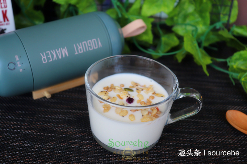 酸奶别再买，自己做只需要2种食材，简单又实惠，每天不同口味