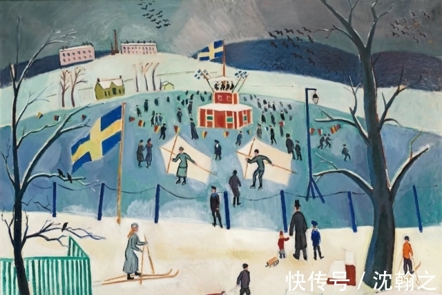 画家|瑞典富二代画家的北欧童话,莫兰迪色透着最清澈的纯真