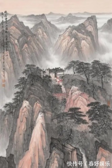 影帝&荣宝斋签约画家张照兵,被誉为“天才画家”,画作被影帝收藏