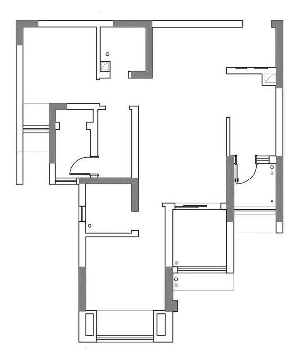 插瓶|70㎡现代简约风，木质的清新自然，小资情调的生活
