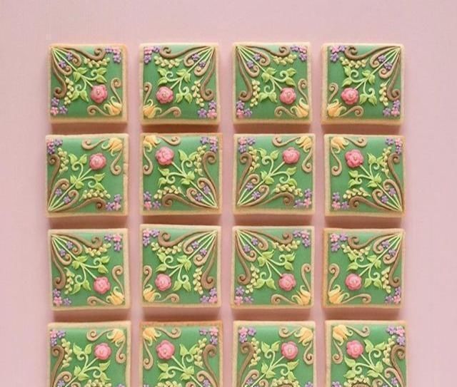 做出|一双巧手,做出童话般的翻糖饼干,看完你会舍不得吃网友称太美