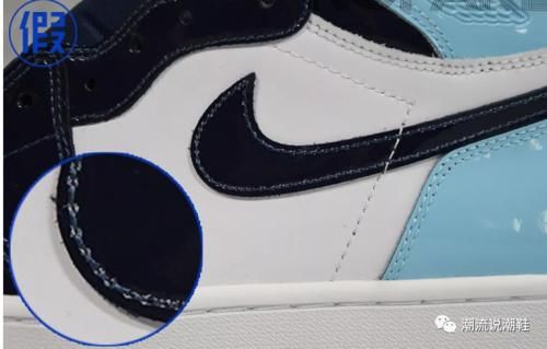 AJ1跌下抖音神坛不再热门？AJ1起批治愈蓝真假对比上线