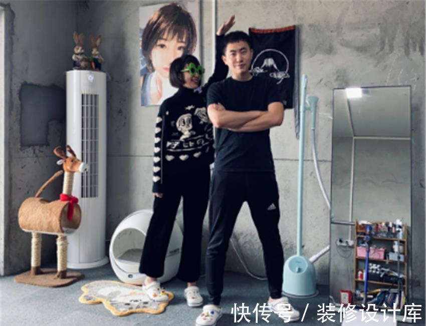 置物架|小夫妻没钱装修直接住毛坯房,却布置得超温馨!网友:这生活羡慕