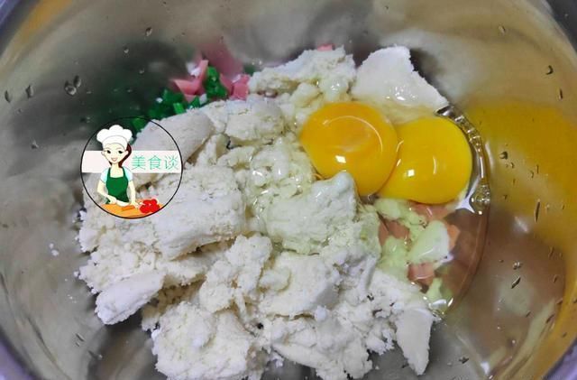 这食材常被扔掉,怪可惜的,用来做早餐饼,鲜香营养,孩子抢着吃