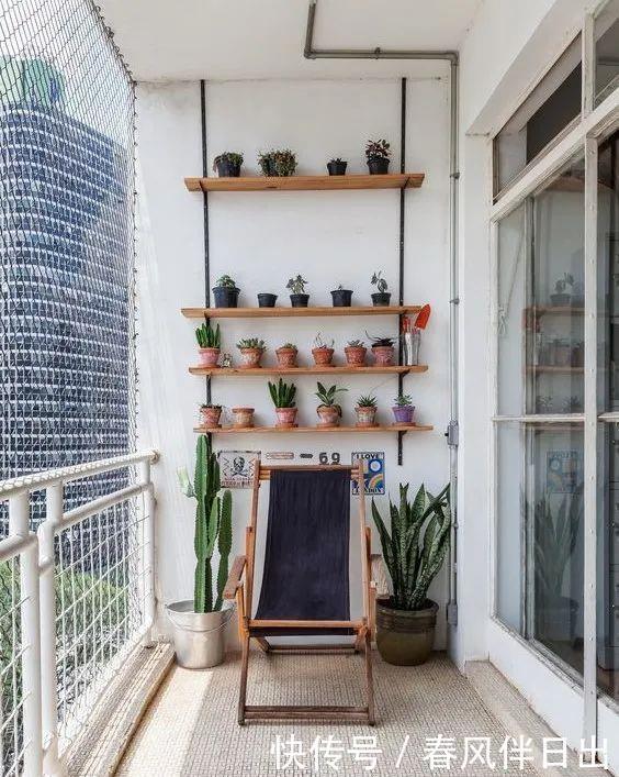 过上悠哉的小日子,不一定非要院子,有个阳台,一样可以养花种菜