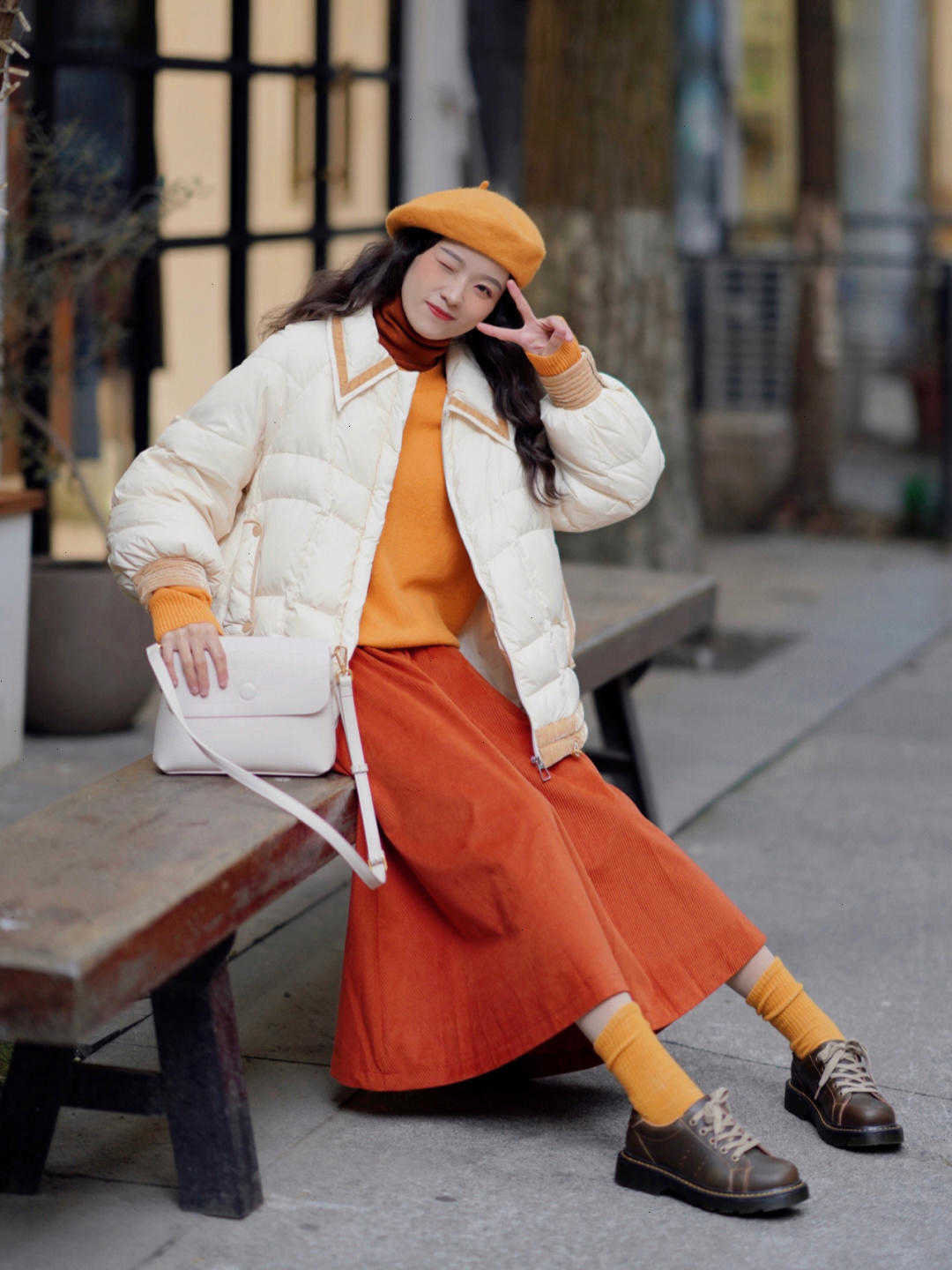 毛衣|最近秋冬有种火叫毛衣+半裙,照着穿都好看,温暖了整个秋冬,太洋气了