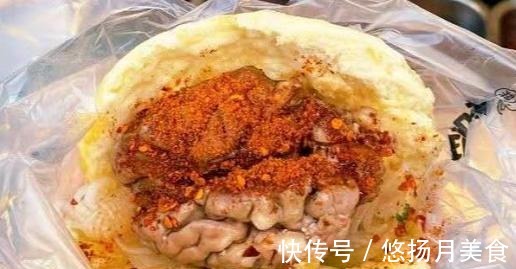 郑州这种特色小吃，不到三个小时就卖光，猪身上的“宝贝”都能夹！