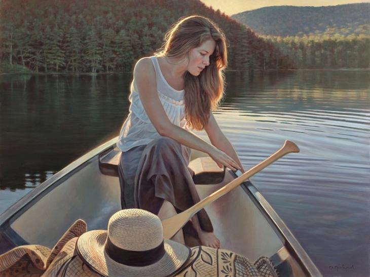 加拿大$无忧无虑的夏天:加拿大艺术家理查德 丹尼尔作品欣赏