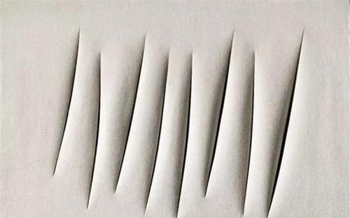 绘画|这才是艺术家，在画布上割一刀卖2个亿，原来缝隙里大有文章