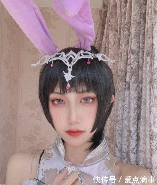 cos照|斗罗大陆：男生反串COS小舞，颜值秒杀大部分女生，腋毛成为败笔