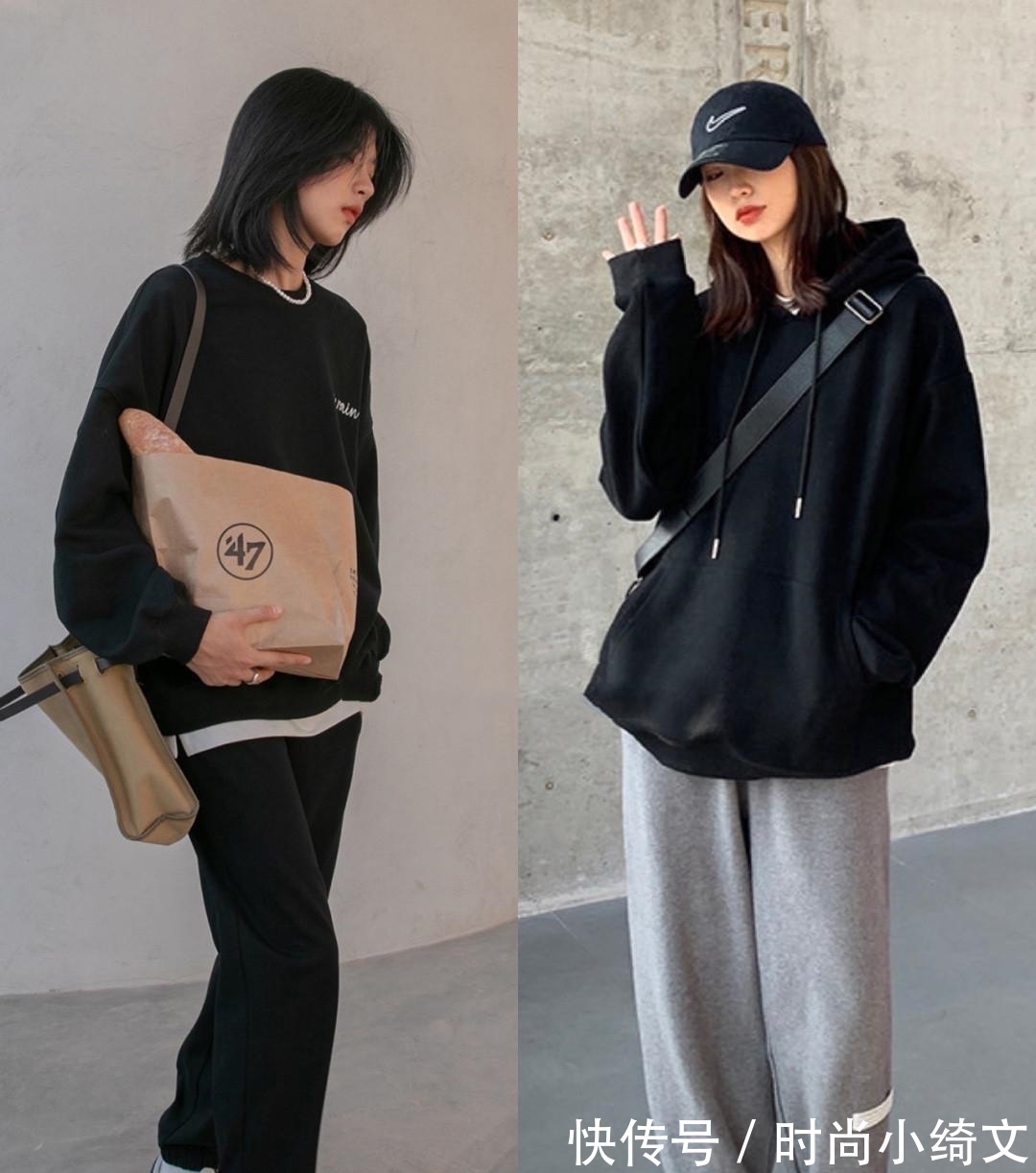 牛仔裤 卫衣下面要少穿牛仔裤,今年流行这样穿,减龄显嫩,值得借鉴