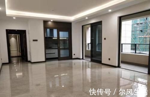 天花板|118㎡成品房,虽然跟精装扯不上关系,倒也干净简洁,挺清新耐看