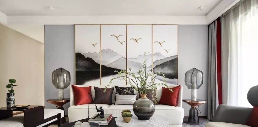 元素|客厅别再乱装了,如今流行轻奢风,精致漂亮上档次,太羡慕!