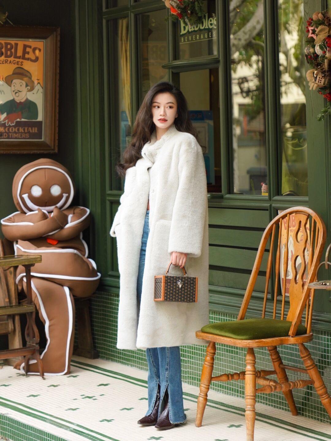 大衣 冬天只会穿黑白棕?试一试牛油果的配色,让你美翻这个冬季!