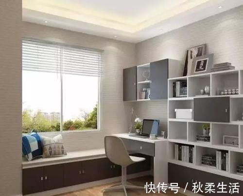飘窗|原来卧室飘窗还能这样设计,不仅能当工作区,收纳量也增10倍