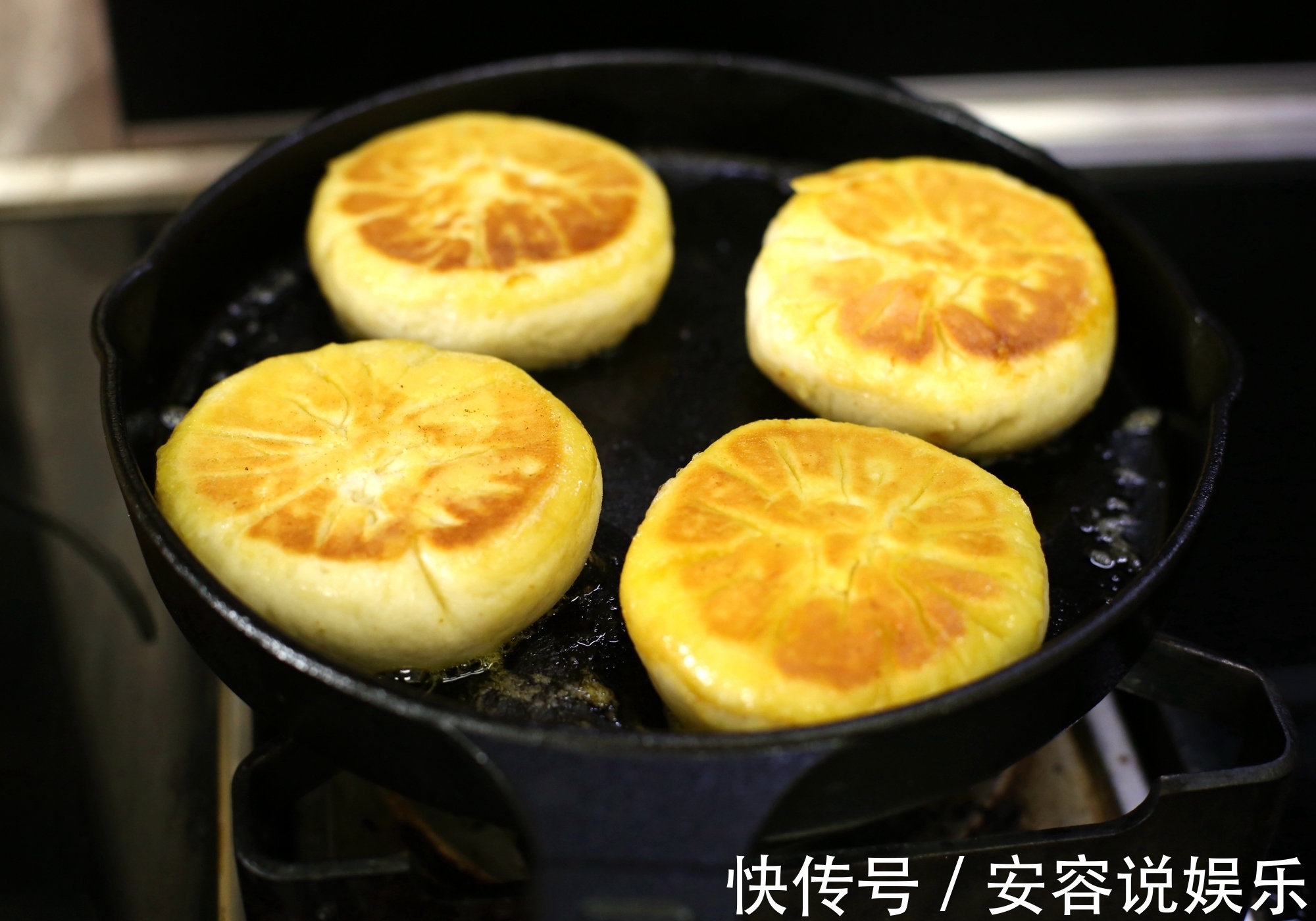 香葱|肉饼吃了几十年,如此做法第一次,太香了,好吃不上火!