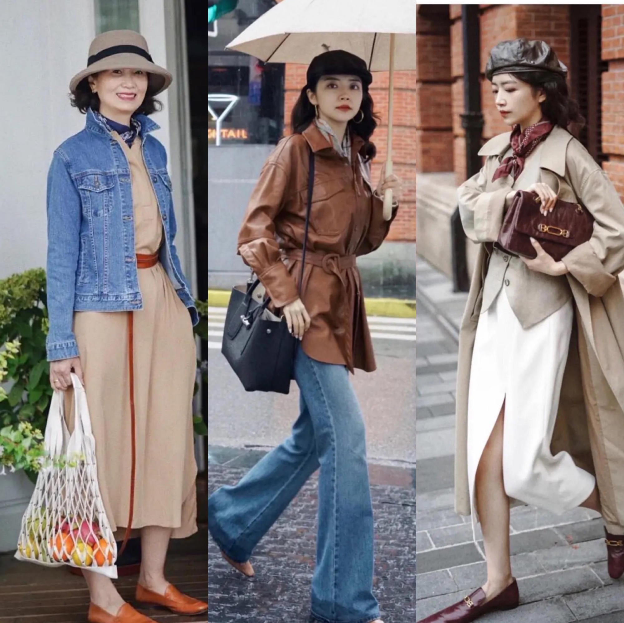 真正精致的女人, 懂得用配饰锦上添花, 丝巾这样系就很美