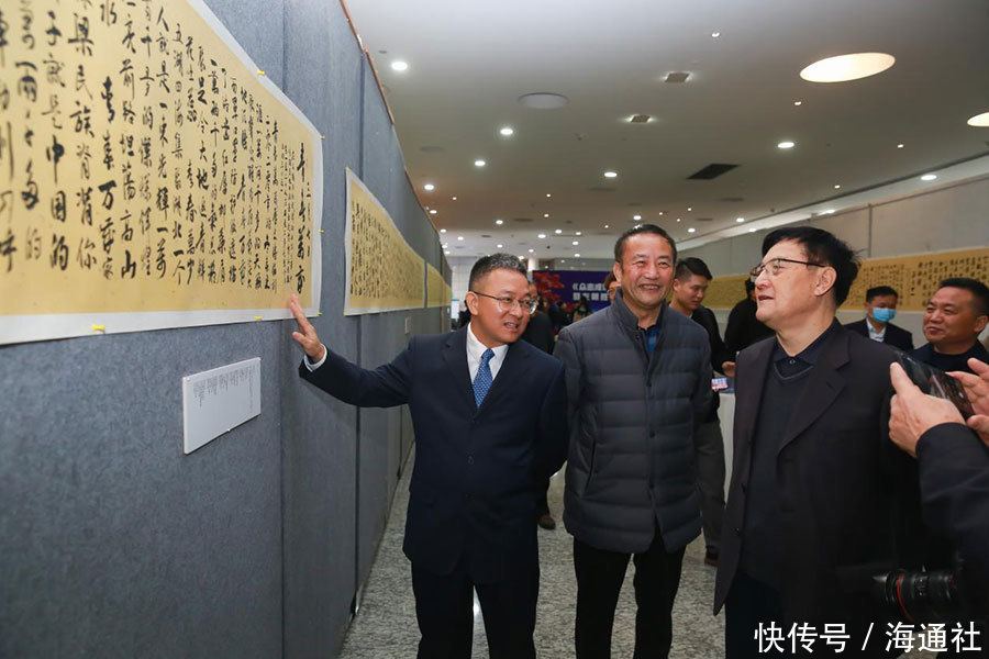 书法展|松山湖举行“左朝胜张恩水抗疫诗词书法展”