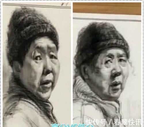 文化课#美术生高分卷和低分对比,到底差在哪,阅卷老师一语道破