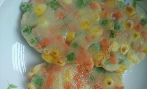 我家孩子喜欢的早餐饼,营养鲜嫩还补钙,三天两头叫我煎