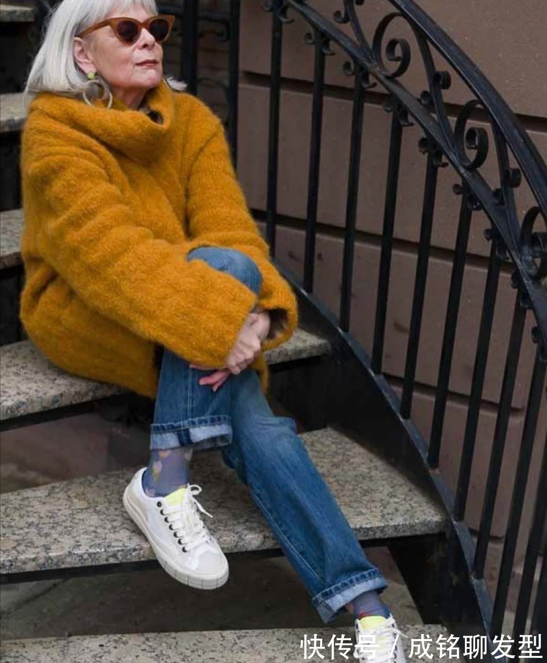 色彩|头发花白也要穿出精致!这些奶奶辈的穿搭告诉我们,时尚无关年龄