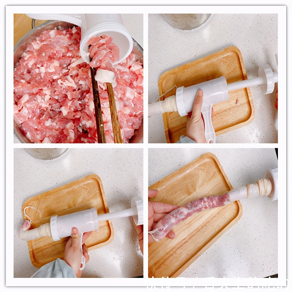 做法|要灌香肠的收藏,几十年的配方,做法配方详细讲解,香肠鲜香入味