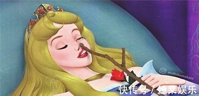 睡美人|外国网友真狠心,将迪士尼公主用PS换脸丑化,王子:求放过我们