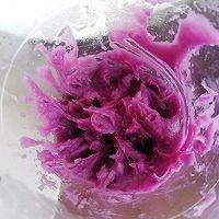 紫薯糯米饼的做法步骤！