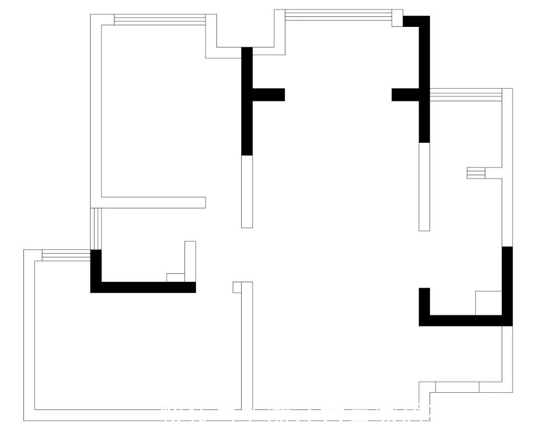 阳台|85平混搭风极简风设计,极致利用每一寸空间