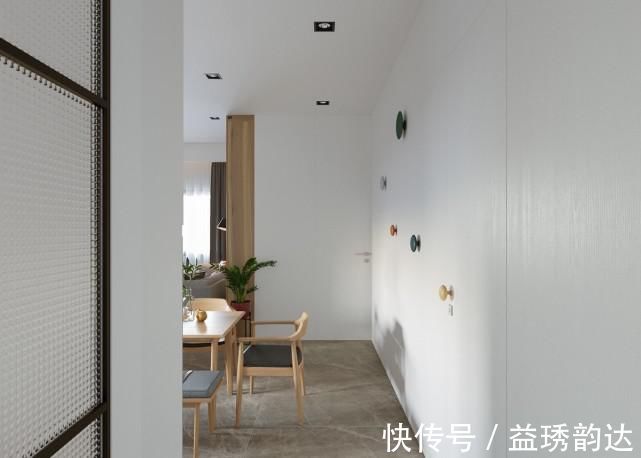 小沙发|将灰蓝色与木色调混合在一起，温暖的现代风格设计