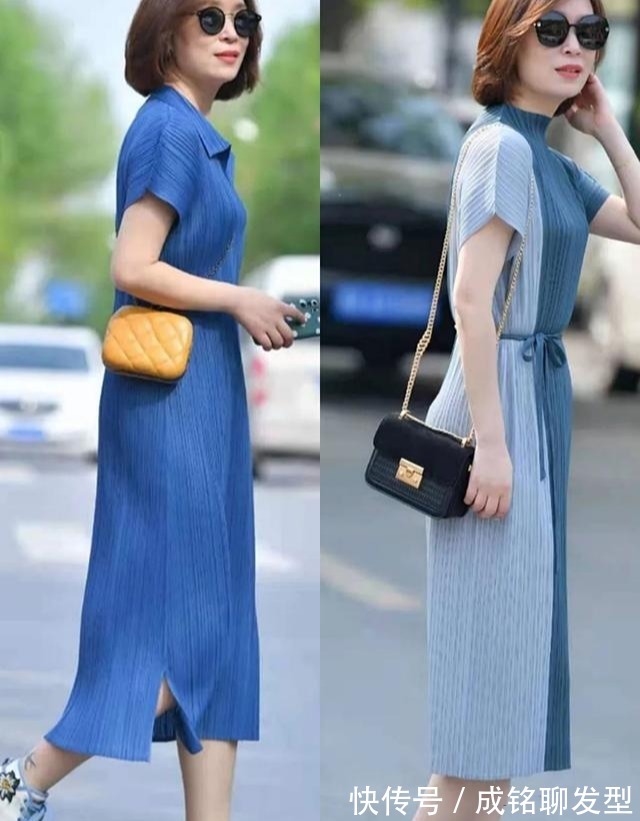 底色|50岁的女人穿搭一定要避开俗气感，学博主的搭配，轻松穿出优雅范