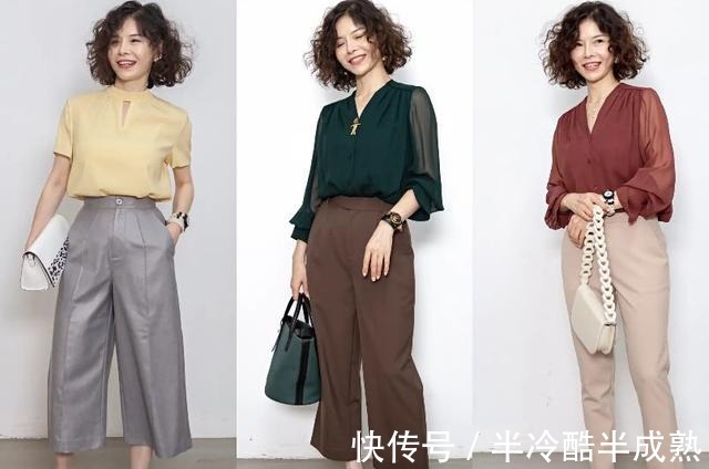 搭配 50、60岁别穿“奶奶装”,学这两位中年时尚博主的穿搭,减龄高级!