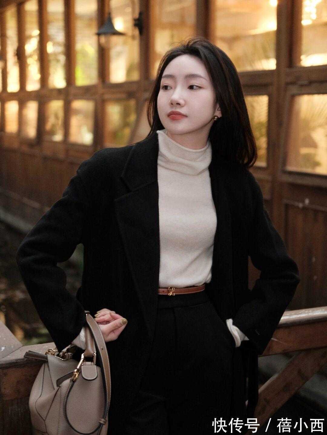 高跟鞋|拒绝花哨!大衣还是“基础款”更高级,好看的版型和颜色都选好了