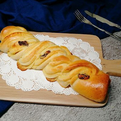 黄油|提子奶酥面包