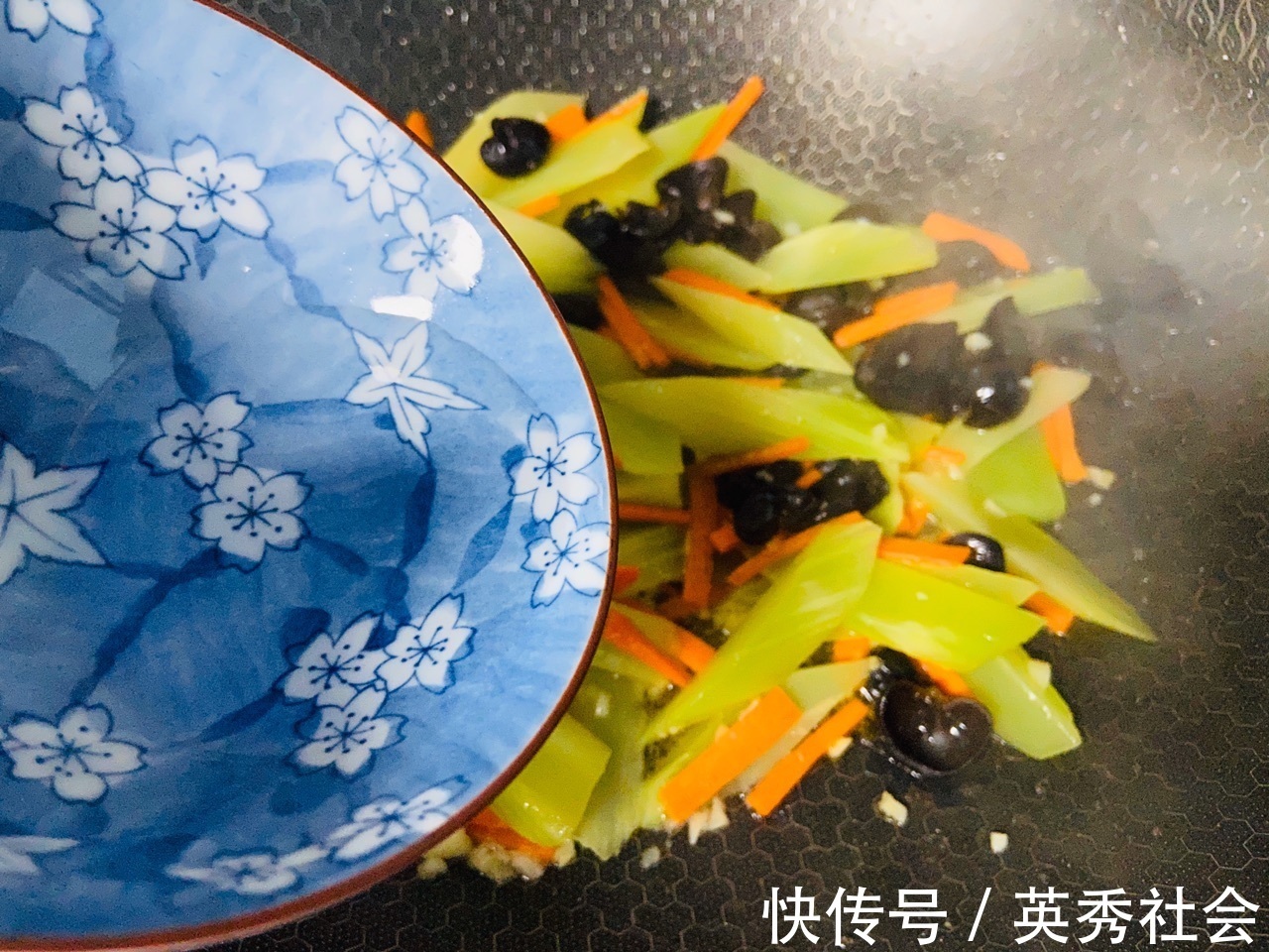 减脂餐|低油低脂素炒三鲜,美味好吃,健康营养