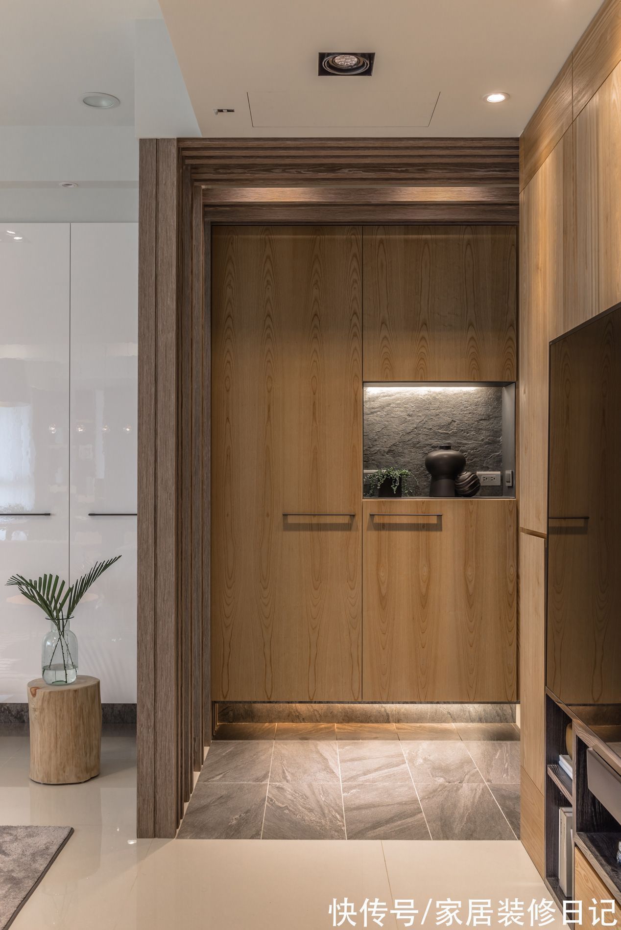 装修|第二次装修,在玄关做这些减少家务的设计,夫妻吵架次数少一半