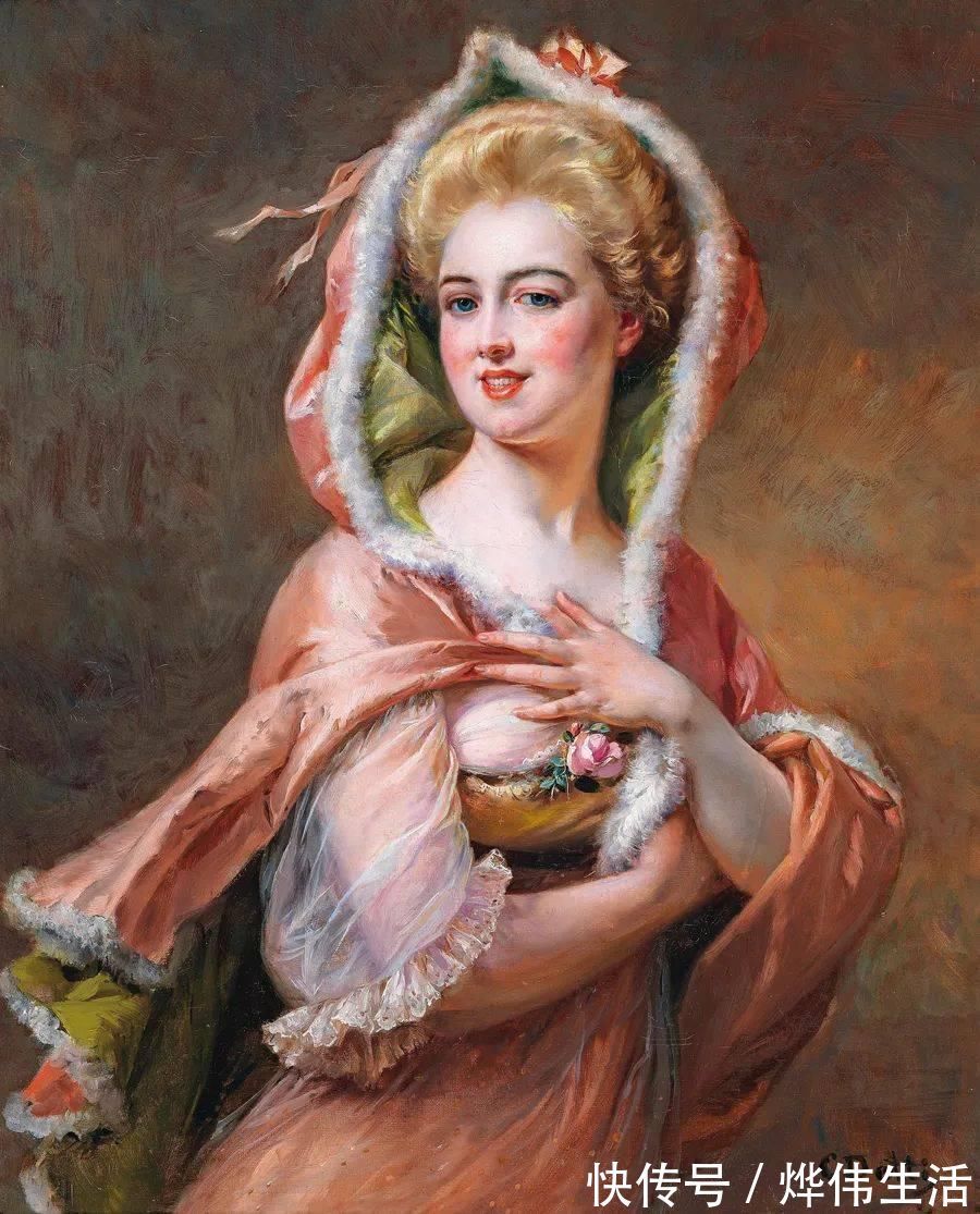 august@华丽的服饰,精美的人物,田园牧歌式的情感