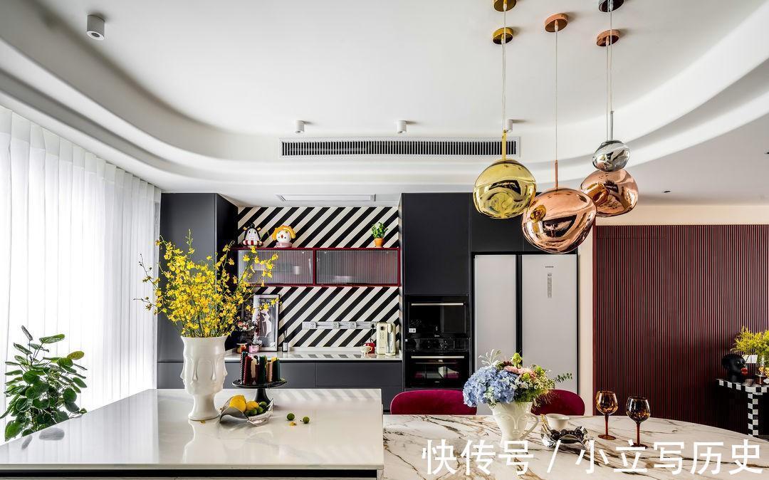 业主|红绿色搭配出雅致空间,热情活泼又张扬,不失自由和浪漫