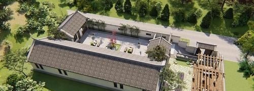 四合院|牛75万自建最美四合院，白墙黛瓦，庭院幽深，堪称传世之院