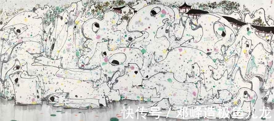 国画|吴冠中：把油画和国画相结合，呈现出了怎样令人叹为观止的画面？