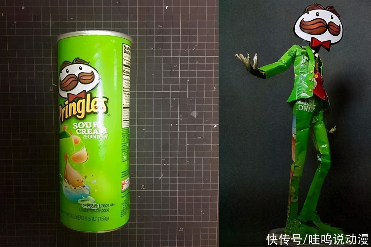 退热贴|零食盒、食物残骸也能变成手办?当它们落入大神手中,奇迹发生了