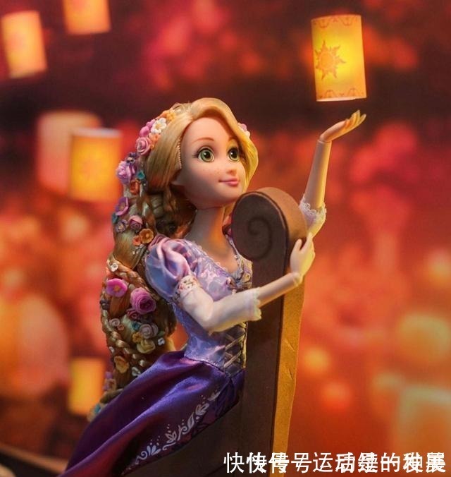 艾莎女王|大神制作迪士尼娃娃,贝儿公主华丽优雅,艾莎女王精美别致!