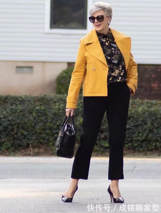 宽松|看了62岁博主的穿搭,就知道老人也能穿出女神范,优雅不失高级感