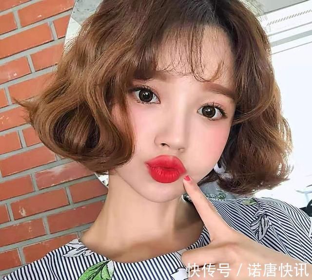圆脸 别总抱怨脸太圆,当你试过这款“齐脖”发型后,就知道圆脸有多美