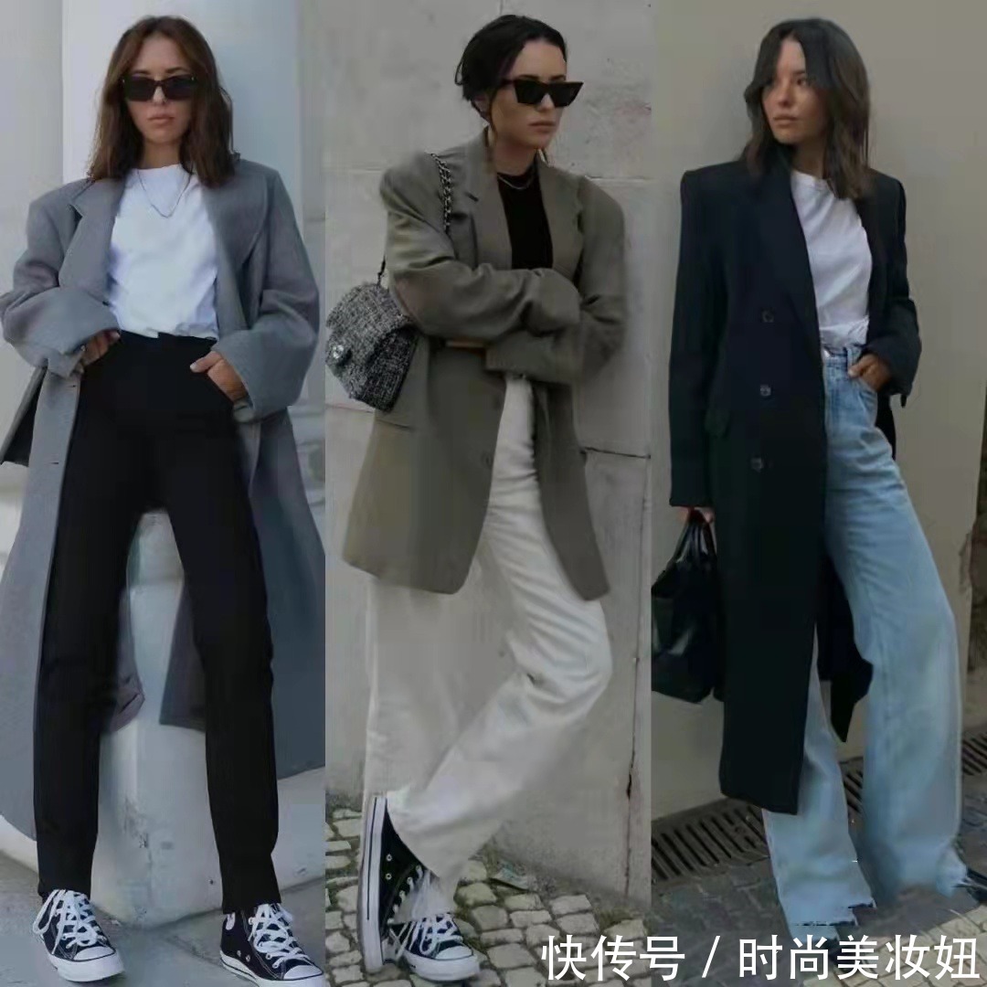 小姐姐|小个子女生拼的是“气场”,她靠穿搭赢得体面,照着穿又飒又美