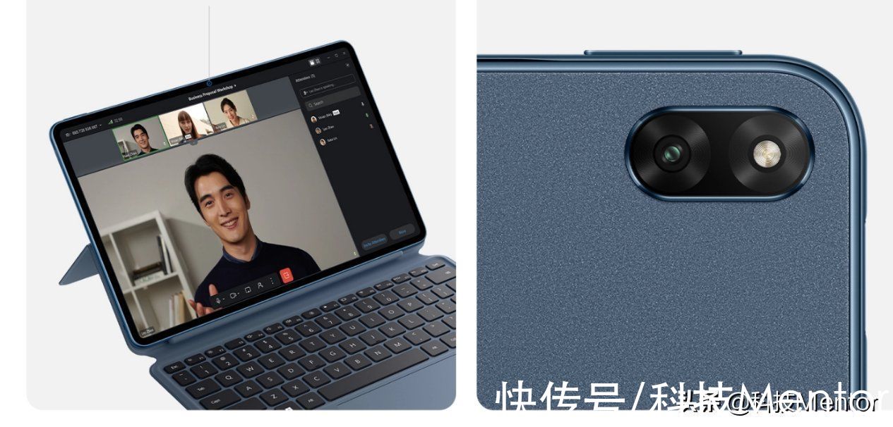 book|华为Matebook E：11代i5处理器+纤薄机身，既是平板又是笔记本