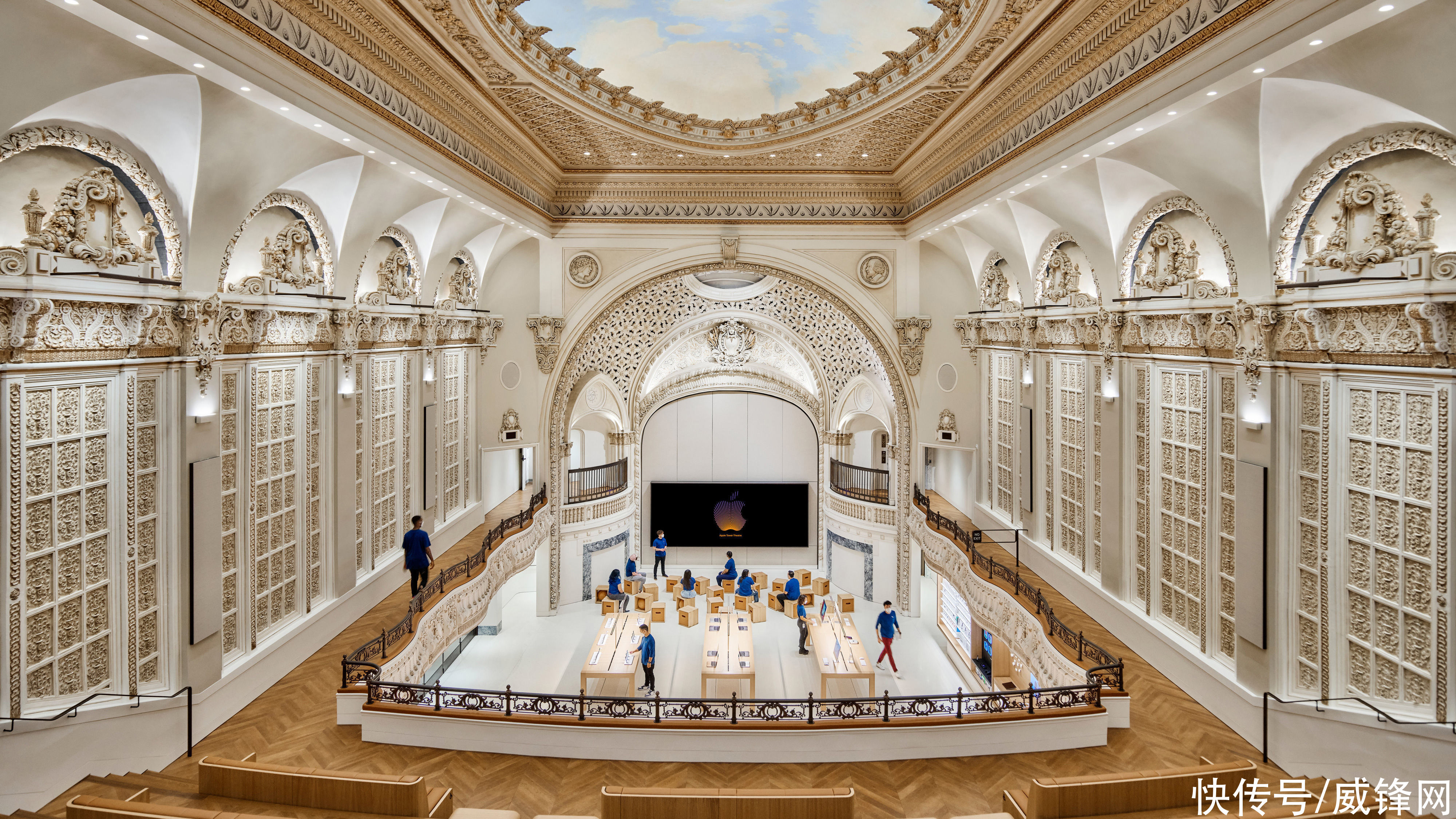 预警|多图预警 苹果分享洛杉矶新店Apple Tower Theatre最新照片