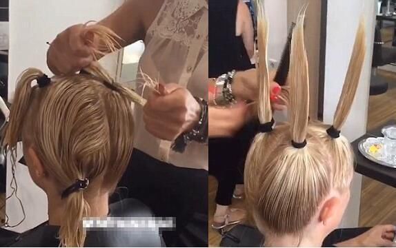 发型 理发师“骚操作”,把发型弄成四根柱子,剪后却惊艳全场!