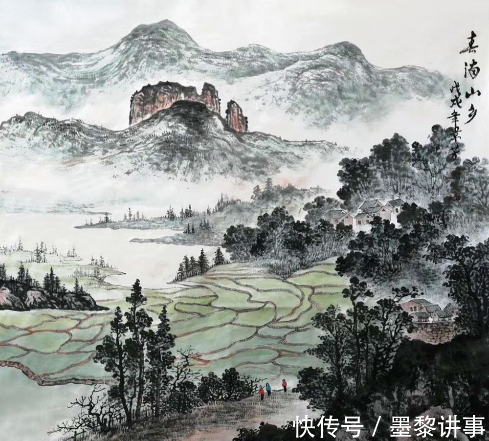 山水画!张景芳山水画 苍茫老辣 清新灵动