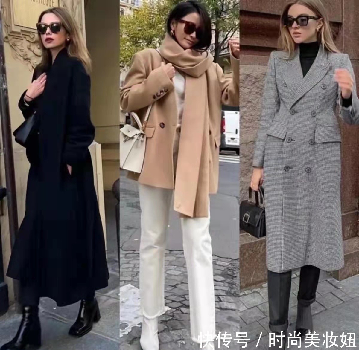 保暖|“长大衣+9分裤+短靴”真的绝了,保暖又洋气,难怪时髦精都爱